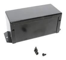 ENCLOSURE, UTILITY BOX, ALUM, BLACK 1411FBNBK