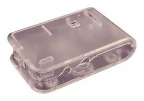 ENCLOSURE, CLEAR, ABS, 66X104X30MM 1593HAMPICLR