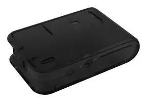 DEV BOARD ENCLOSURE, ABS, BLACK 1593HAMPITBK.