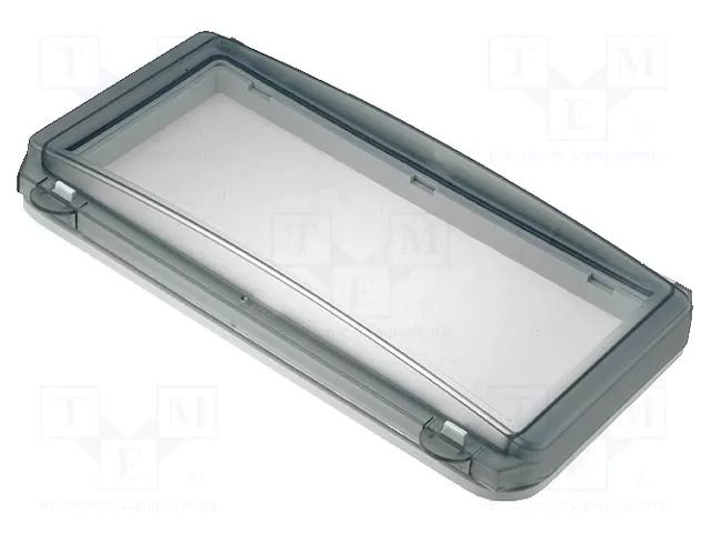 Inspection windows; polycarbonate; 248x128x50mm; IP65 FIBOX L12II