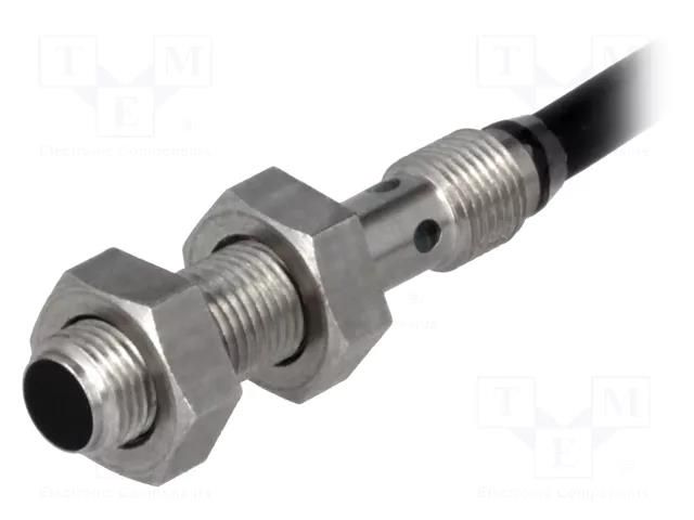 Sensor: inductive; OUT: PNP / NO; 0÷1.2mm; 10÷30VDC; M5; 2m; IP67 OMRON E2ES05S12WCB12M