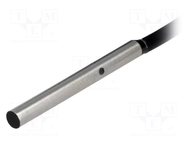 Sensor: inductive; OUT: PNP / NO; 0÷0.8mm; 10÷30VDC; Ø3; 2m; IP67 OMRON E2EC03SR8WCB12M
