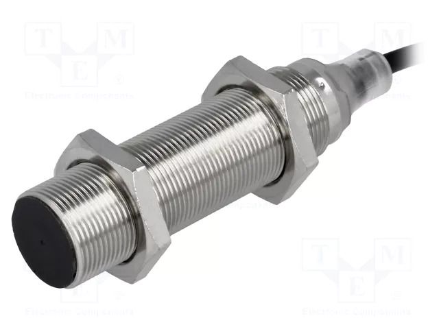 Sensor: inductive; OUT: PNP / NC; 0÷8mm; 10÷30VDC; M18; 2m; IP67 OMRON E2BM18LS08WPB22M