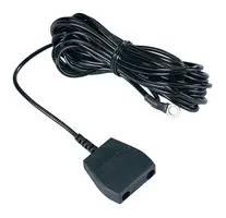 COIL CORD, SNAP SOCKET, 3.05M, BLACK 09821