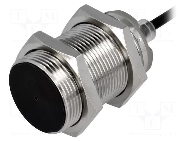 Sensor: inductive; OUT: PNP / NO; 0÷10mm; 10÷30VDC; M30; 2m; IP67 OMRON E2BM30KS10WPB12M