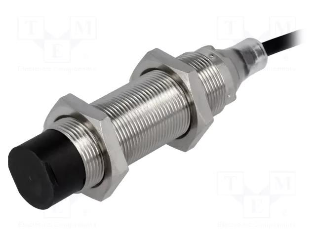 Sensor: inductive; OUT: PNP / NO; 0÷16mm; 10÷30VDC; M18; 2m; IP67 OMRON E2BM18LN16WPB12M