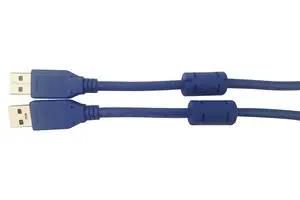 USB CABLE, 3.0, A-A PLUG, 1M, BLU MC002476