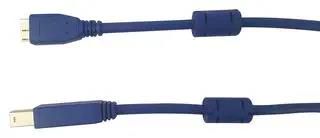 USB CORD, 3.0 A-MICRO B PLUG, 5M, BLU MC002487