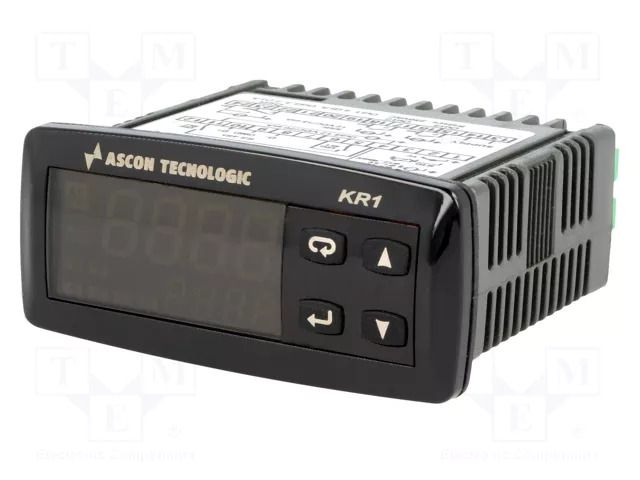 Module: regulator; temperature; 0÷999.9°C; SPDT; OUT 2: SPST-NO ASCON TECNOLOGIC KR1-HCRR-D