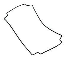 REPLACEMENT GASKET, SILICONE, 117.47MM 1554HGASKET