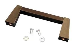 HANDLE, ALUMINIUM, M4 X 10, BLACK 1427TBB