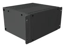 RACK MOUNT CABINET, 3U, ALUM, BLACK RMCV9058BK1