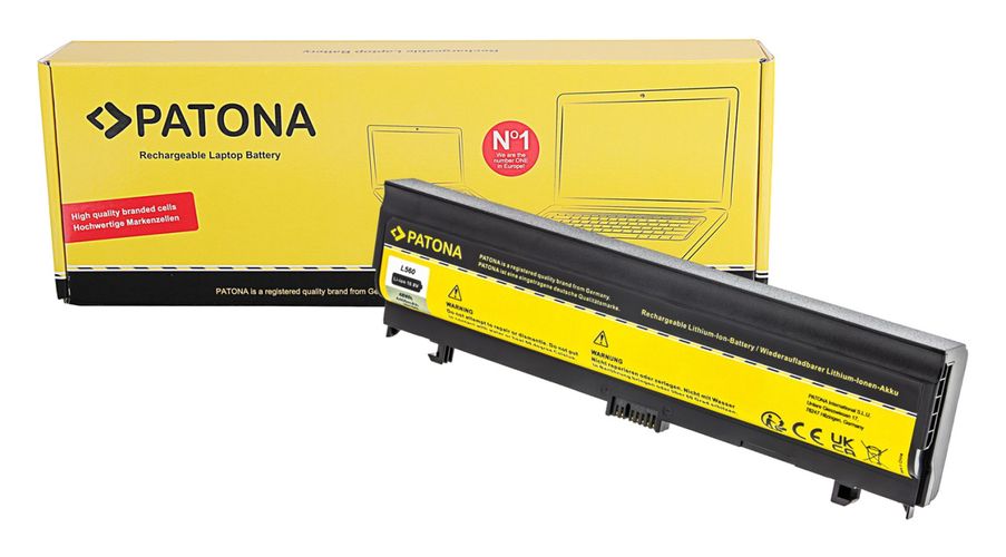 PATONA Battery for Lenovo Thinkpad L560 FRU 00NY488 ASM SB10H45073 3INR19/65-2, PATONA 2915 4055655238311