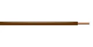 HOOK-UP WIRE, 4MM2, 100M, BROWN PP-6491B-4.0MMBRN