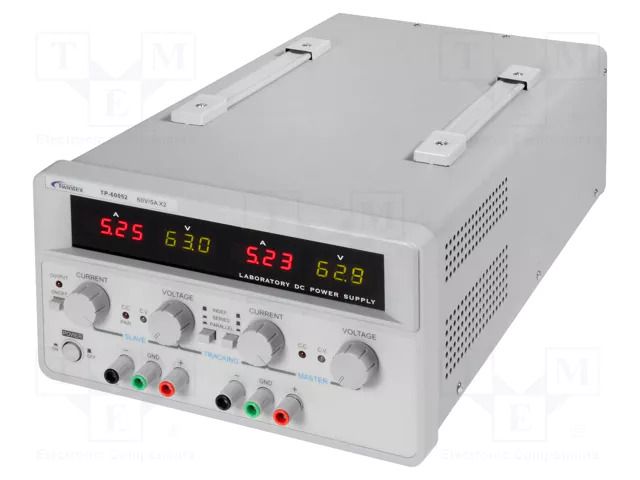 Laboratory power supply: standard; linear,multi-channel; 0÷5A TWINTEX TP-60052