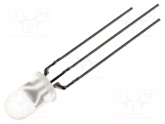 LED; red/yellow; 5mm; 60°; Front: convex; 2÷2.5/2.1÷2.5VDC KINGBRIGHT ELECTRONIC L-59EYW