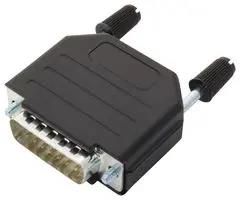 D-SUB CONNECTOR, PLUG, 15POS, SOLDER MC-DPPK15-P-SDR-K
