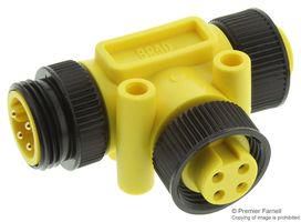 SENSOR SPLITTER, T-STYLE, TPE, YELLOW 130035-0085