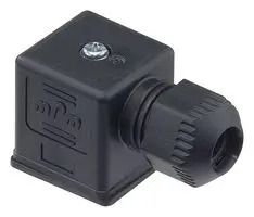 DIN VALVE CONN, RCPT, 3POS, CABLE 121201-0002