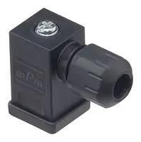 DIN VALVE CONN, RCPT, 3POS, CABLE 121205-0005