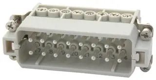 HEAVY DUTY INSERT, PLUG, 16POS, 20-14AWG 93601-0149