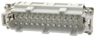 HEAVY DUTY INSERT, PLUG, 24POS, 26-14AWG 93601-0293