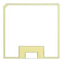 PATCH ANTENNA, 1.57542GHZ, 0.5DBI APAKN0904-S1575-T