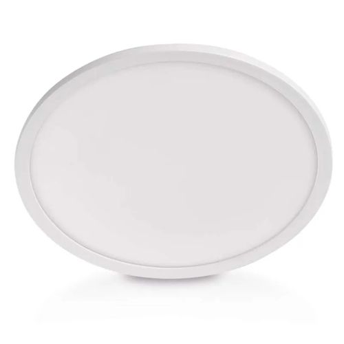LED luminaire FLORI round, white, 18W, neutral white, EMOS ZM1400 8592920132340
