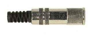 Lizdas 3.5mm stereo metalinis kabeliui AU/CX-3.5S-F-ME