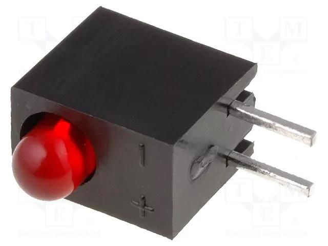 LED; in housing; 3mm; No.of diodes: 1; red; 20mA; Lens: red,diffused KINGBRIGHT ELECTRONIC L-934CB/1ID