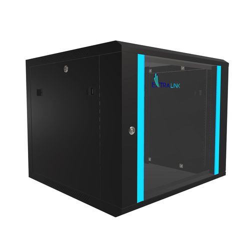 Extralink 9U 600x600 Black | Rackmount cabinet | wall mounted, EXTRALINK EX.3968 5902560363968