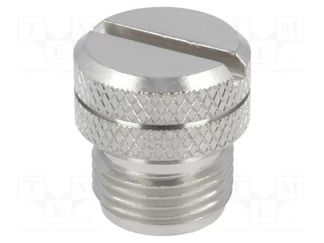 Protection cover; IP67; metal; female M12 connectors AMPHENOL LTW CAP-WBDFSMA2
