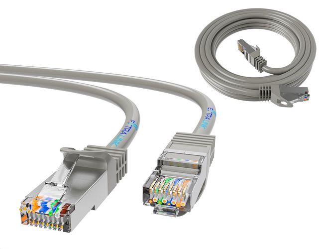 Extralink Kat.5e UTP 10m | LAN Patchcord | Copper twisted pair, EXTRALINK EX.7652 5902560367652