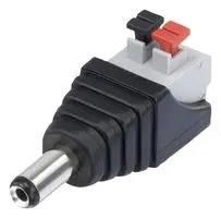 ADAPTER, 2.1MM DC PLUG-2POS TERMINAL CLB-JL-8111