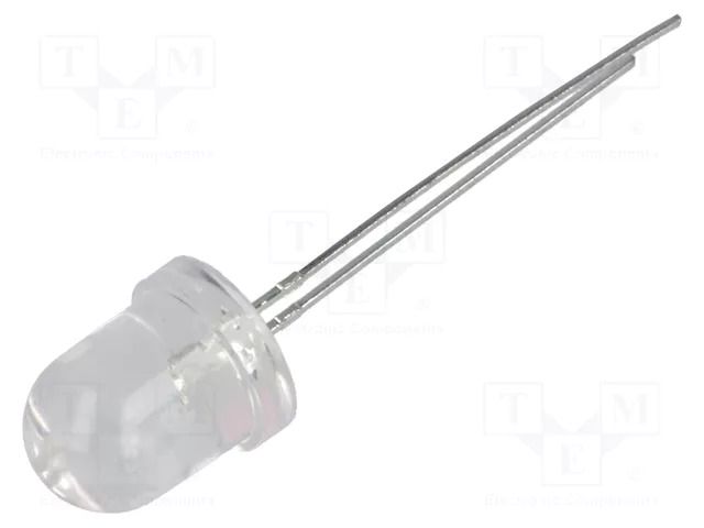 LED; green; 8mm; 18000÷30000mcd; 25°; Front: convex; 2.6÷3.8VDC LUCKYLIGHT LL-804PGC2C-G4-1BD