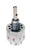 ROTARY SWITCH, 1P, 4POS, 0.25A, 125VAC MA04L1NZQD