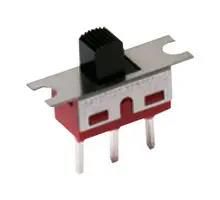 SLIDE SWITCH, SPDT, 0.4VA, 20V, THT 1103M2S6CBE2