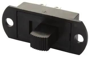 SLIDE SWITCH, SPST, 6A, 250V, PANEL S101031SS03Q