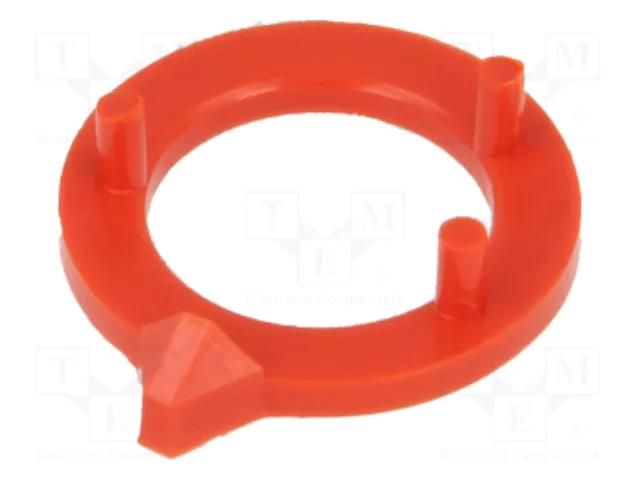 Pointer; ABS; red; push-in; arrow OKW A4210002