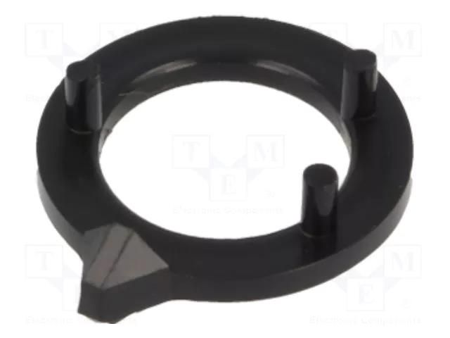 Pointer; ABS; black; push-in; arrow OKW A4223000