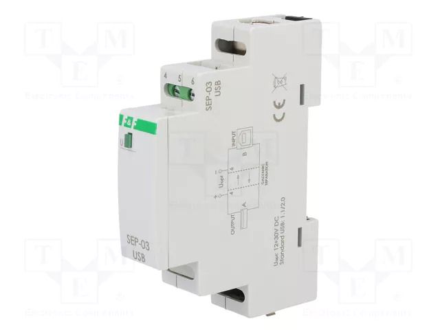 Converter: signal separator; for DIN rail mounting; IP20 F&F SEP-03-USB