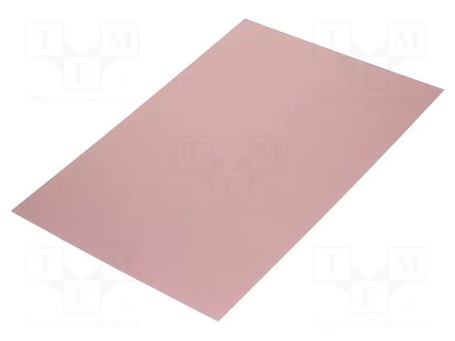 Laminate; FR4,fiberglass,epoxy resin; 1mm; L: 420mm; W: 297mm SOLDER PEAK LAM297X420ED1