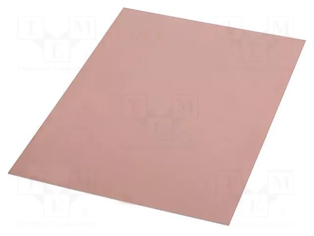 Laminate; FR4,fiberglass,epoxy resin; 1.5mm; L: 420mm; W: 297mm SOLDER PEAK LAM297X420ED1.5