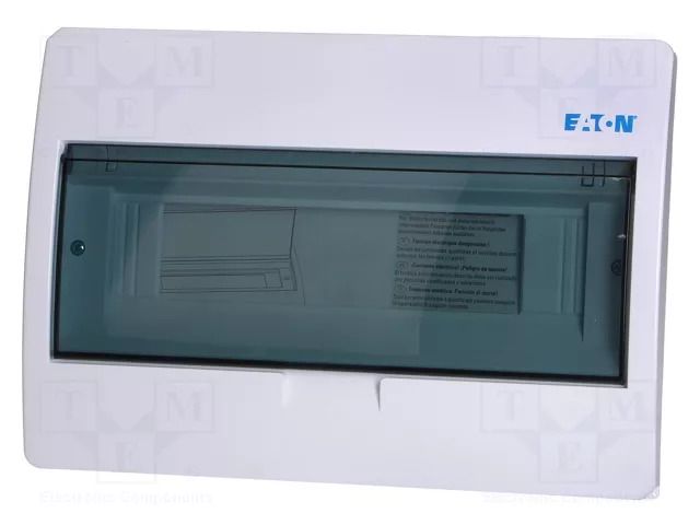 Enclosure: for modular components; IP40; plaster embedded; white EATON ELECTRIC BC-U-1/12-ECO