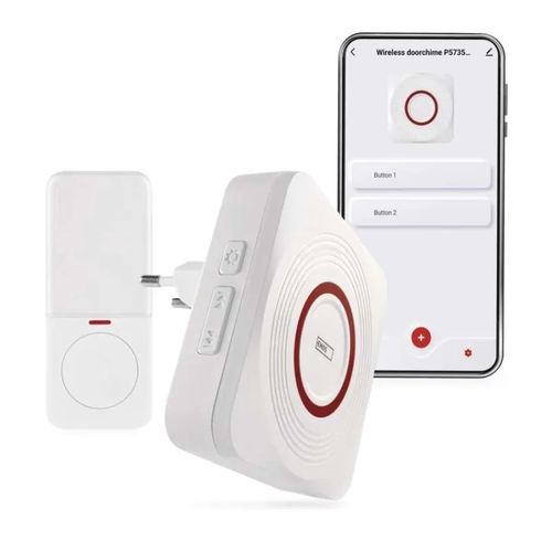 GoSmart Wireless Doorbell P5735WS with WiFi, EMOS P5735WS 8592920135433