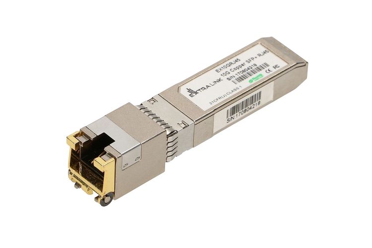 Extralink SFP RJ45 10G | SFP Module | 1x RJ45 10Gb/s, EXTRALINK EX.8444 5902560368444