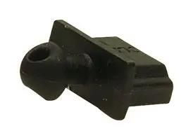 DUST COVER, BLACK, USB RCPT CONN CP30292