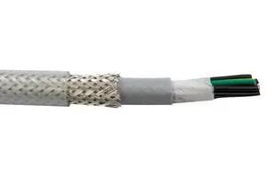 SHLD FLEX CABLE, 9COND, 50M, CLEAR 470095CY CL321