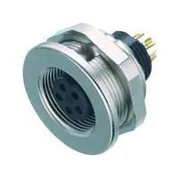 CIRCULAR CONNECTOR, RCPT, 3POS, PANEL 09-0408-00-03
