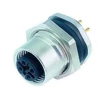 SENSOR CONN, RCPT, 4POS, M12, PANEL 86-0532-1000-00005